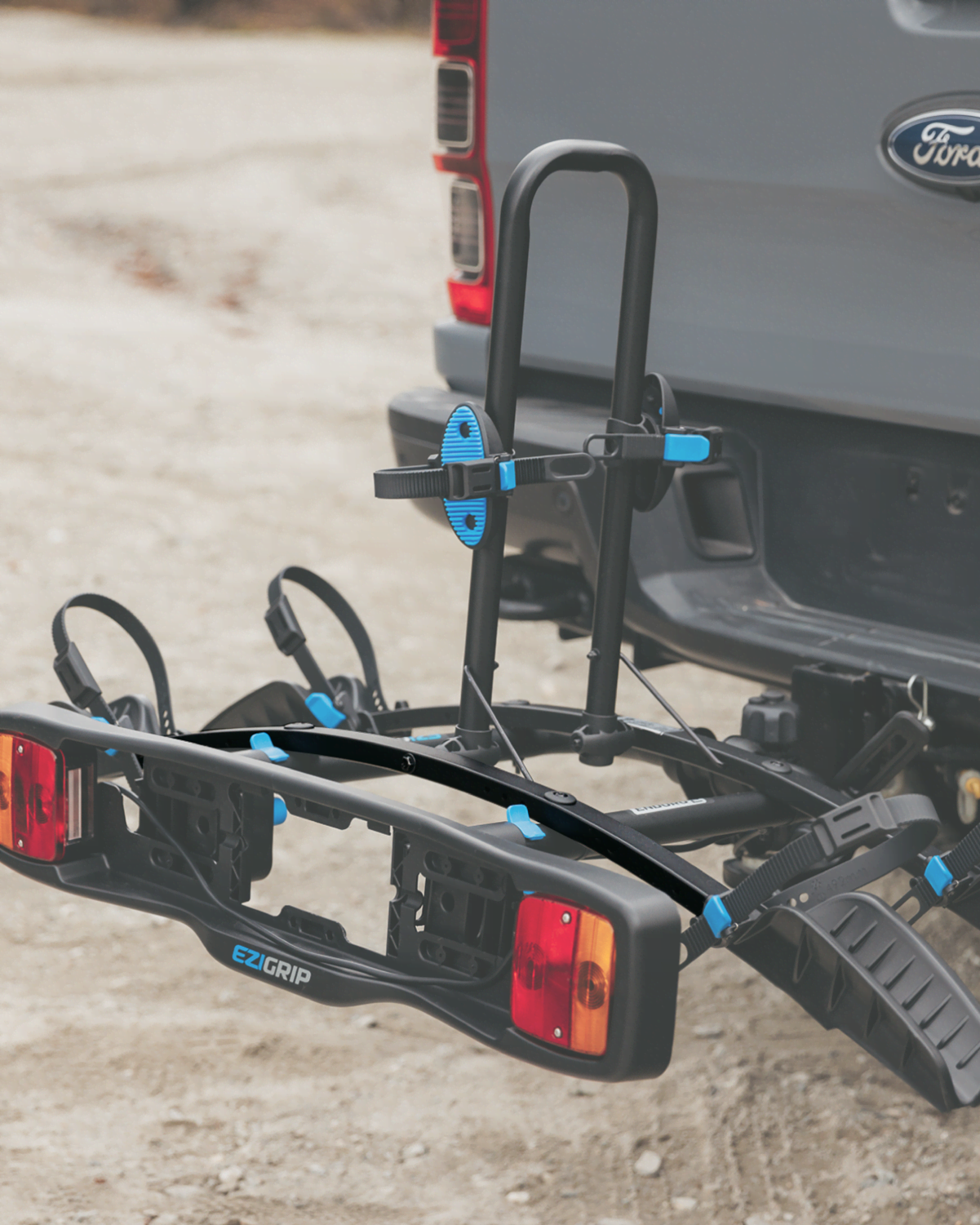 An Enduro crossbar highlighted on the Enduro 2 bike rack