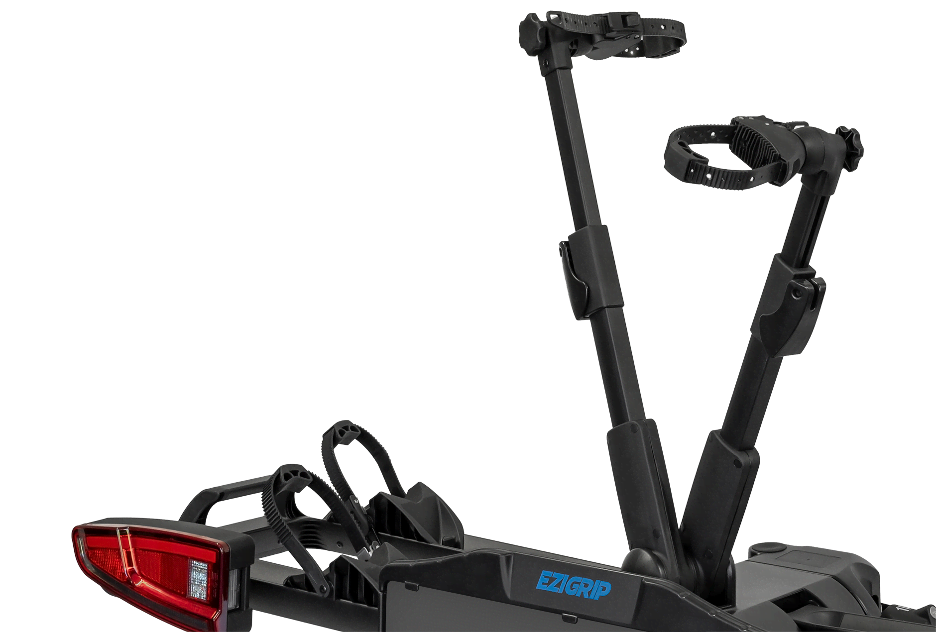 A close up view of the Ezigrip E-Volve 2 bike rack